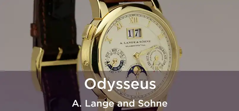  Odysseus A. Lange and Sohne